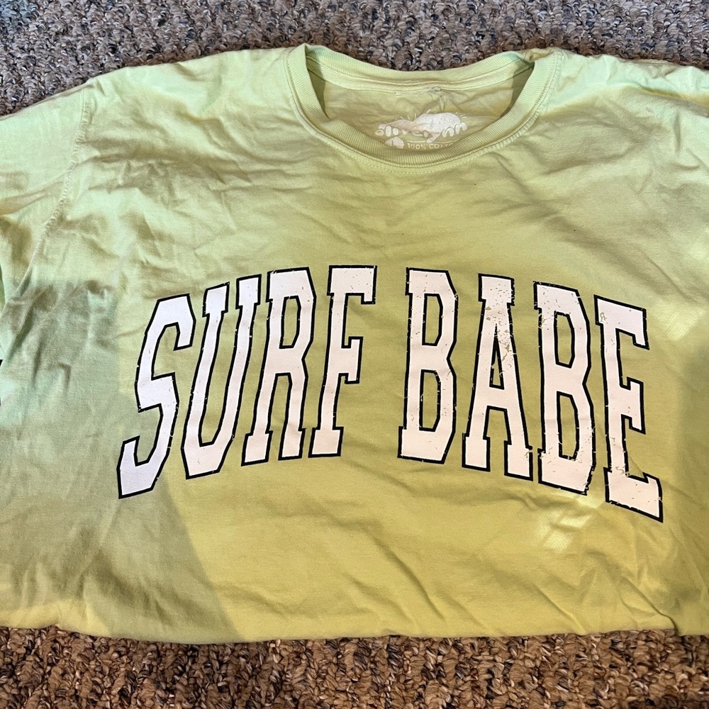 Olivelynn surf babe shirt